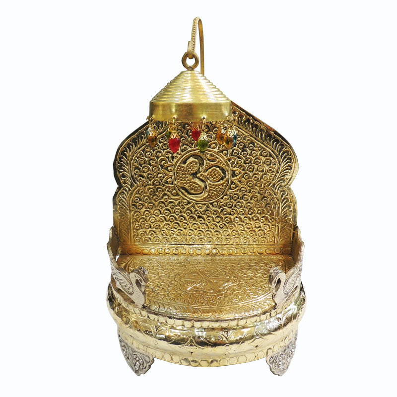 Brass Singhasan — 17.5"