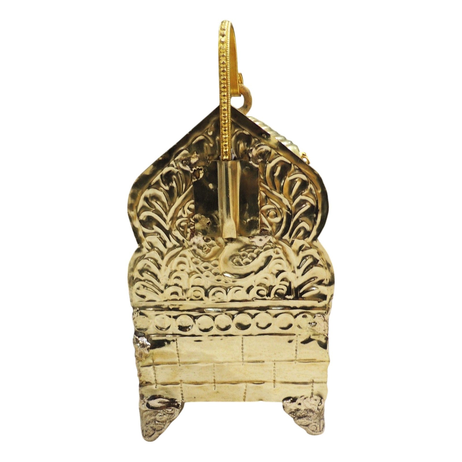 Brass Singhasan — 9.5"