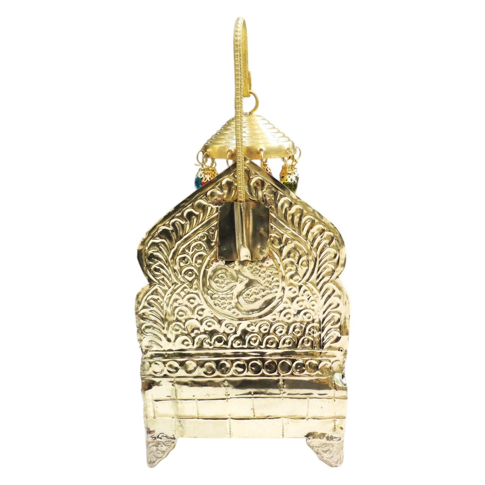 Brass Singhasan — 13"