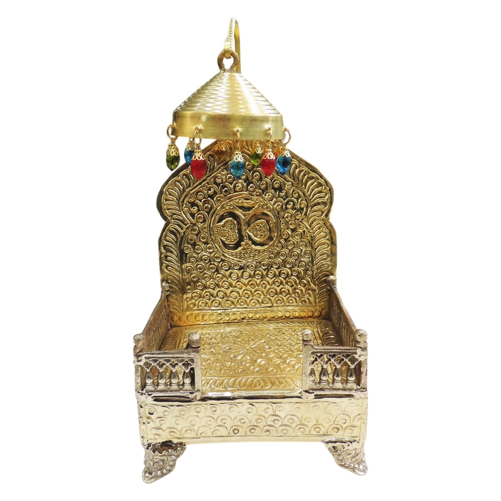 Brass Singhasan — 20"