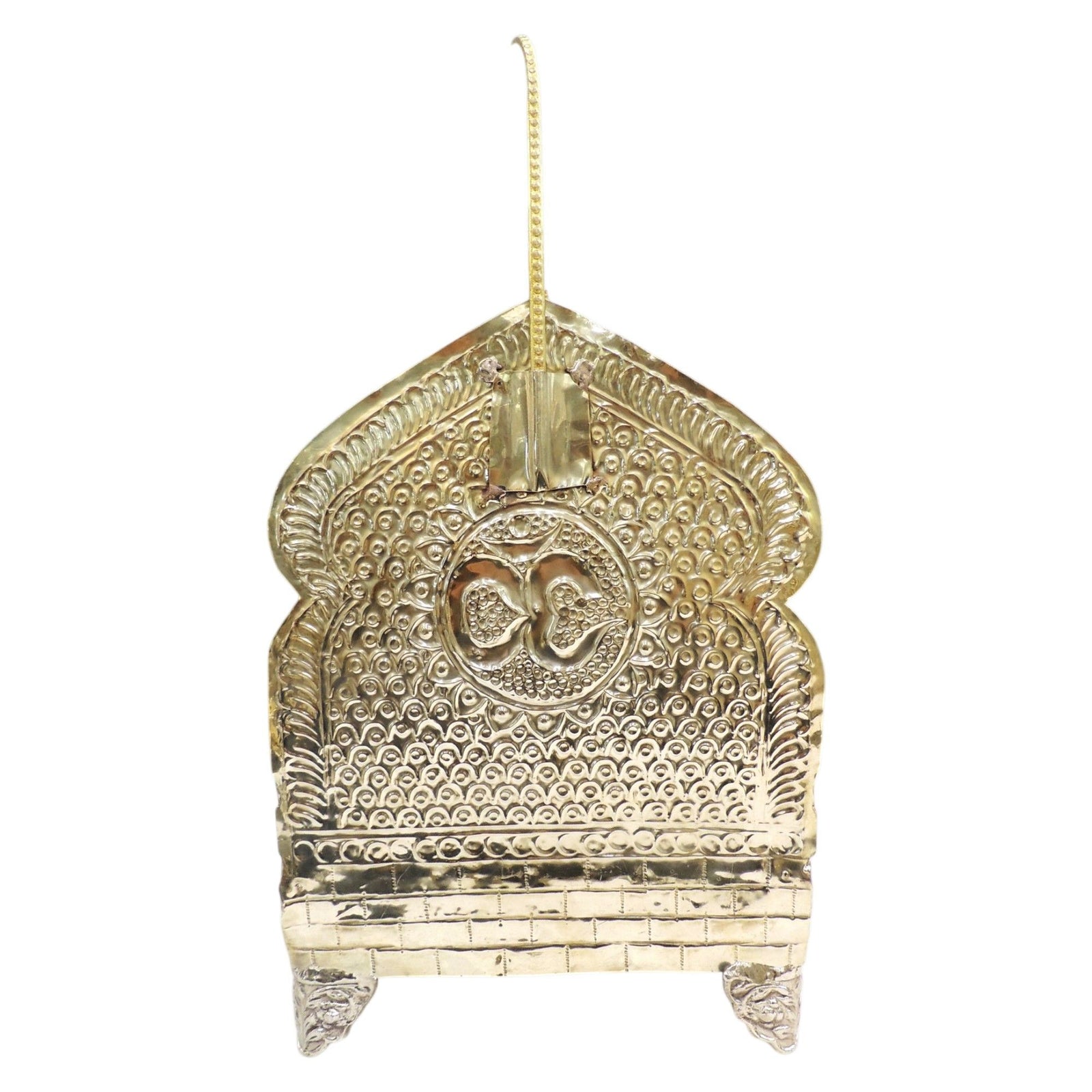 Brass Singhasan — 14.5"