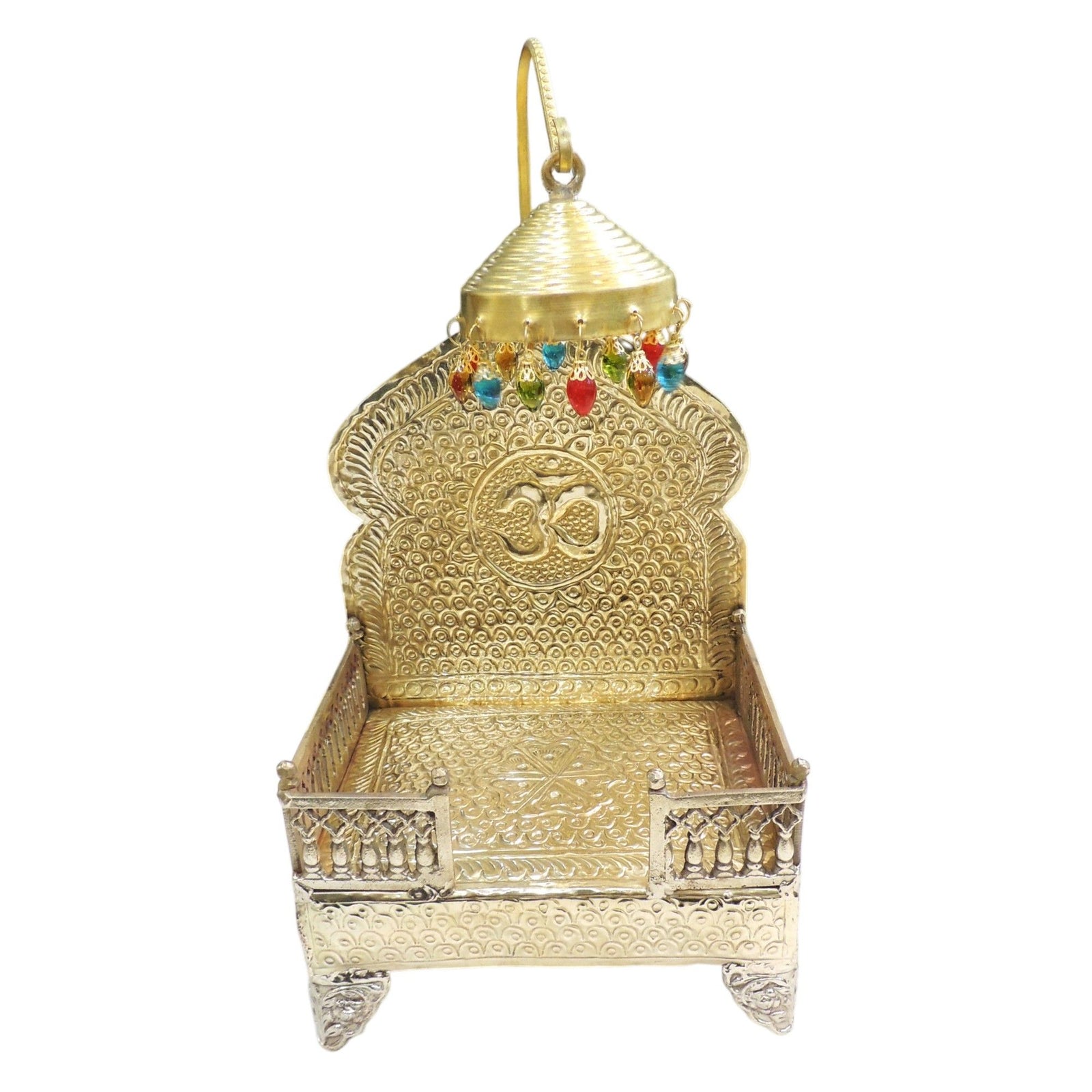 Brass Singhasan — 14.5"