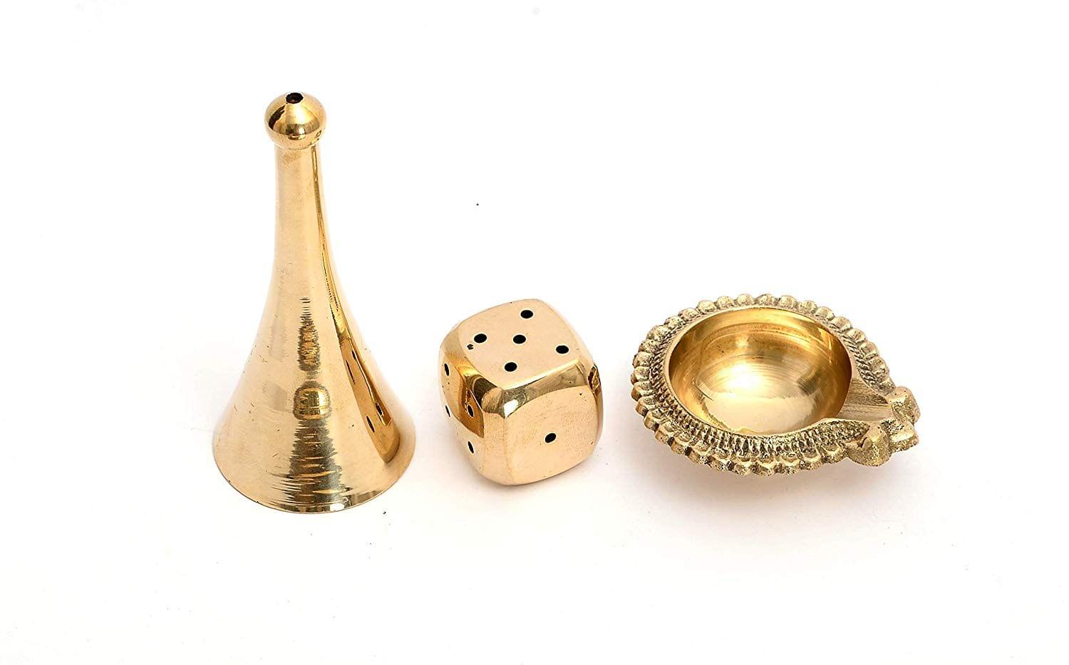 Brass Pooja Thali — 0.5"