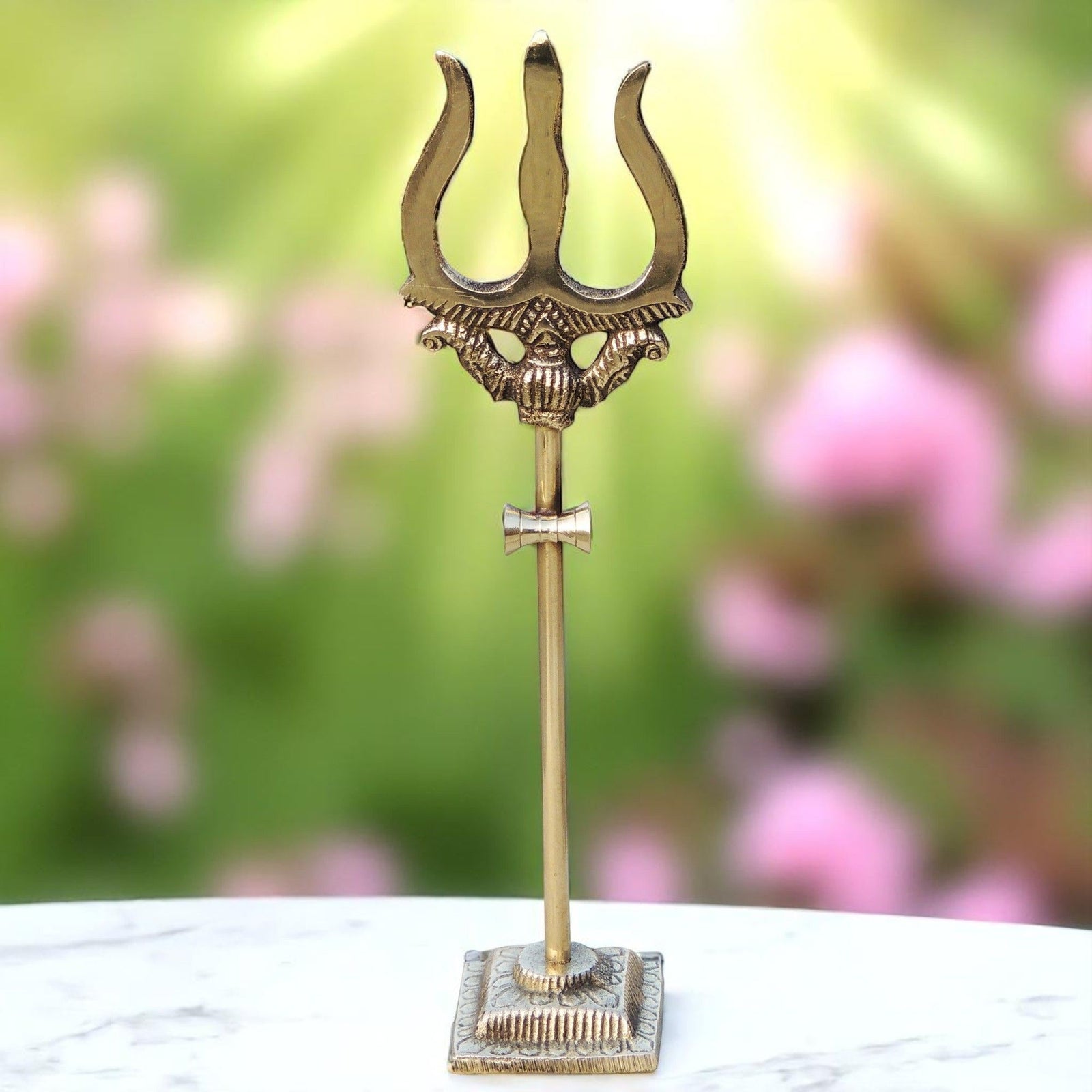 Brass Trishul No. 1 — 7.8"