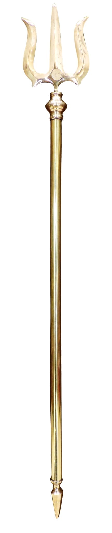 Brass Trishul — 47.5"