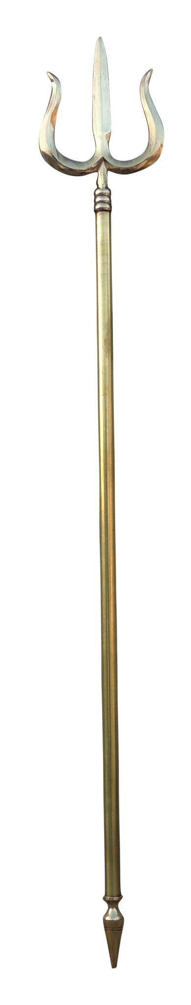 Brass Trishul — 44"