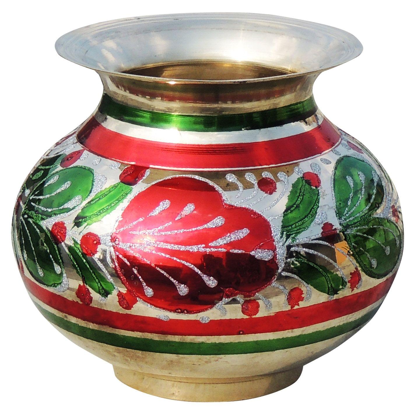 Brass Matki Colour No.12 1 Liter — 4.8"