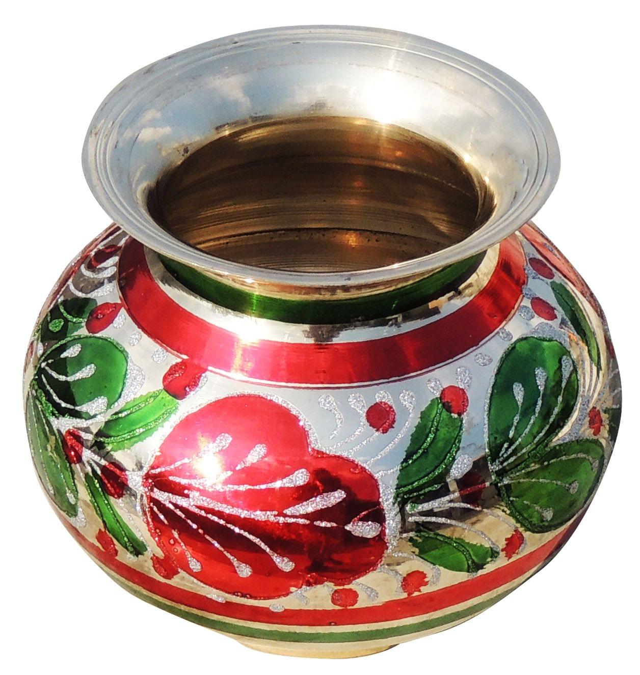 Brass Matki Colour No.12 1 Liter — 4.8"