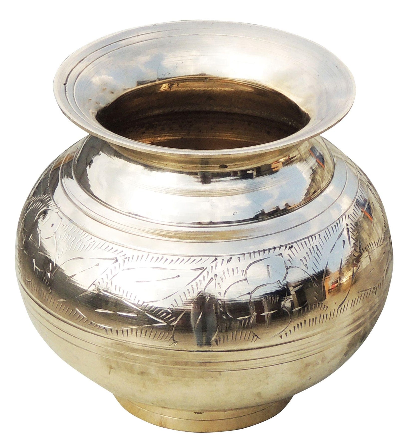 Brass Matki Polish No. 16, 1300 ML — 5.5"