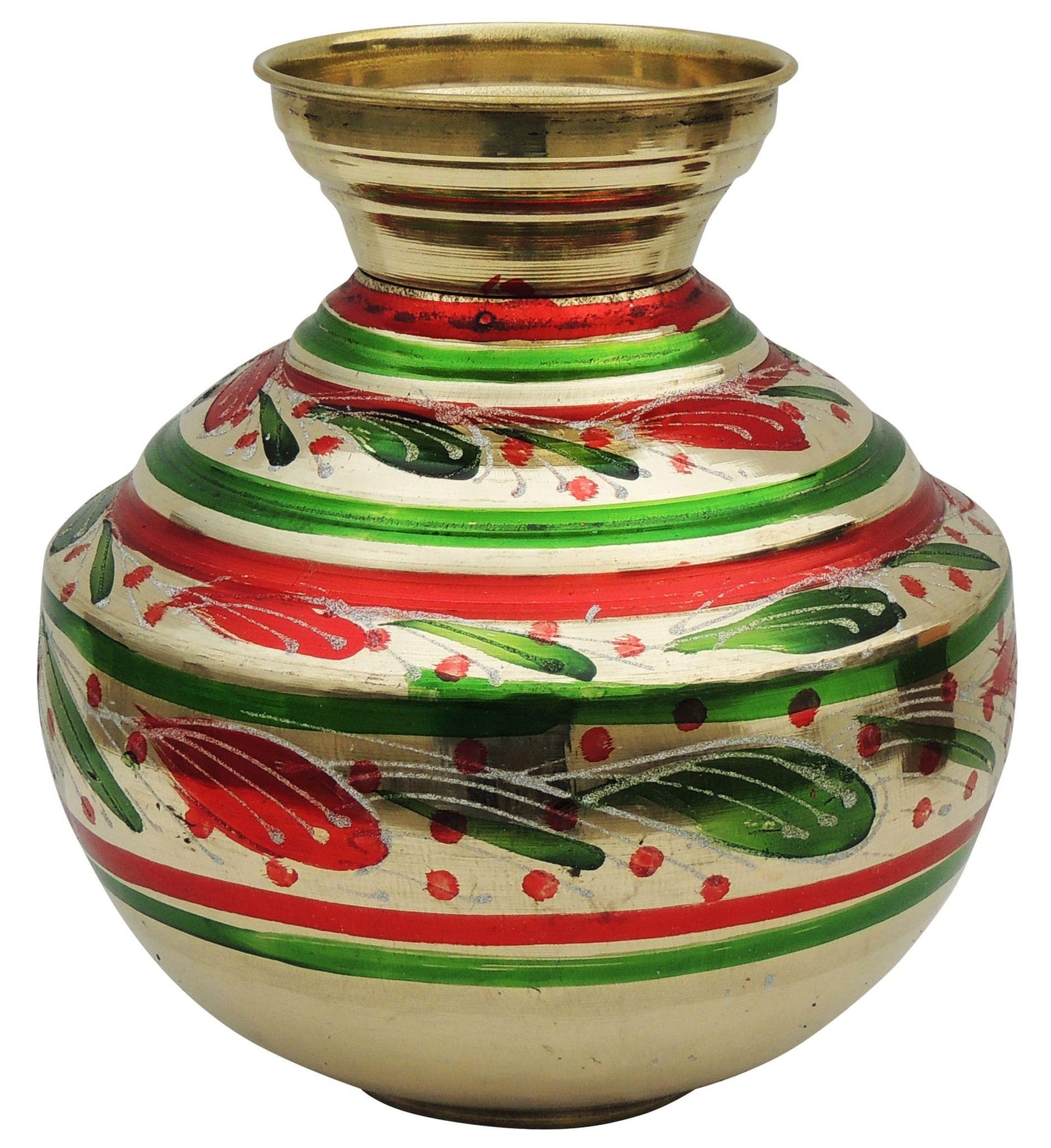 Brass Matka 5.5 Liter 5.5 Liter — 9.8"
