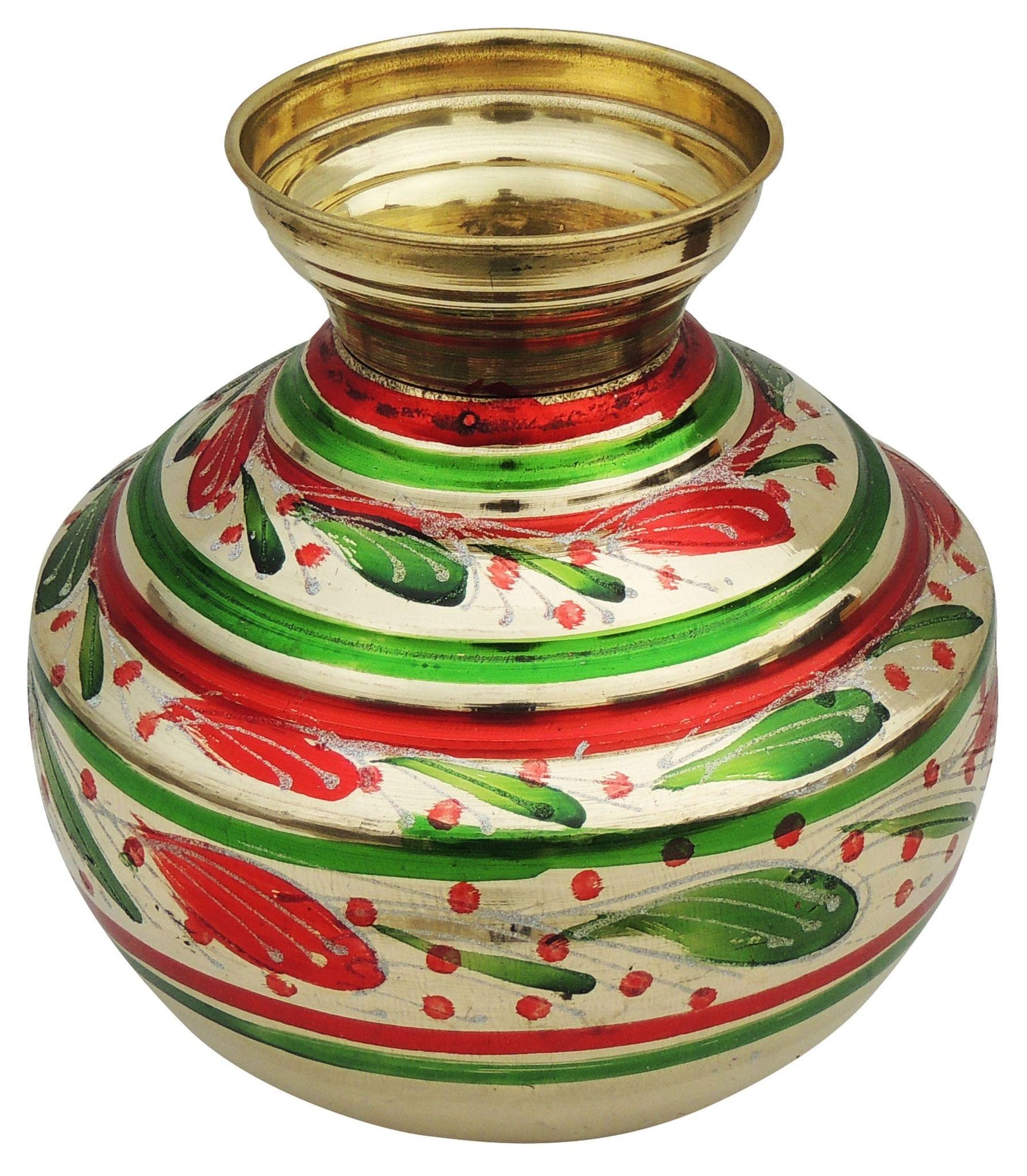 Brass Matka 5.5 Liter 5.5 Liter — 9.8"