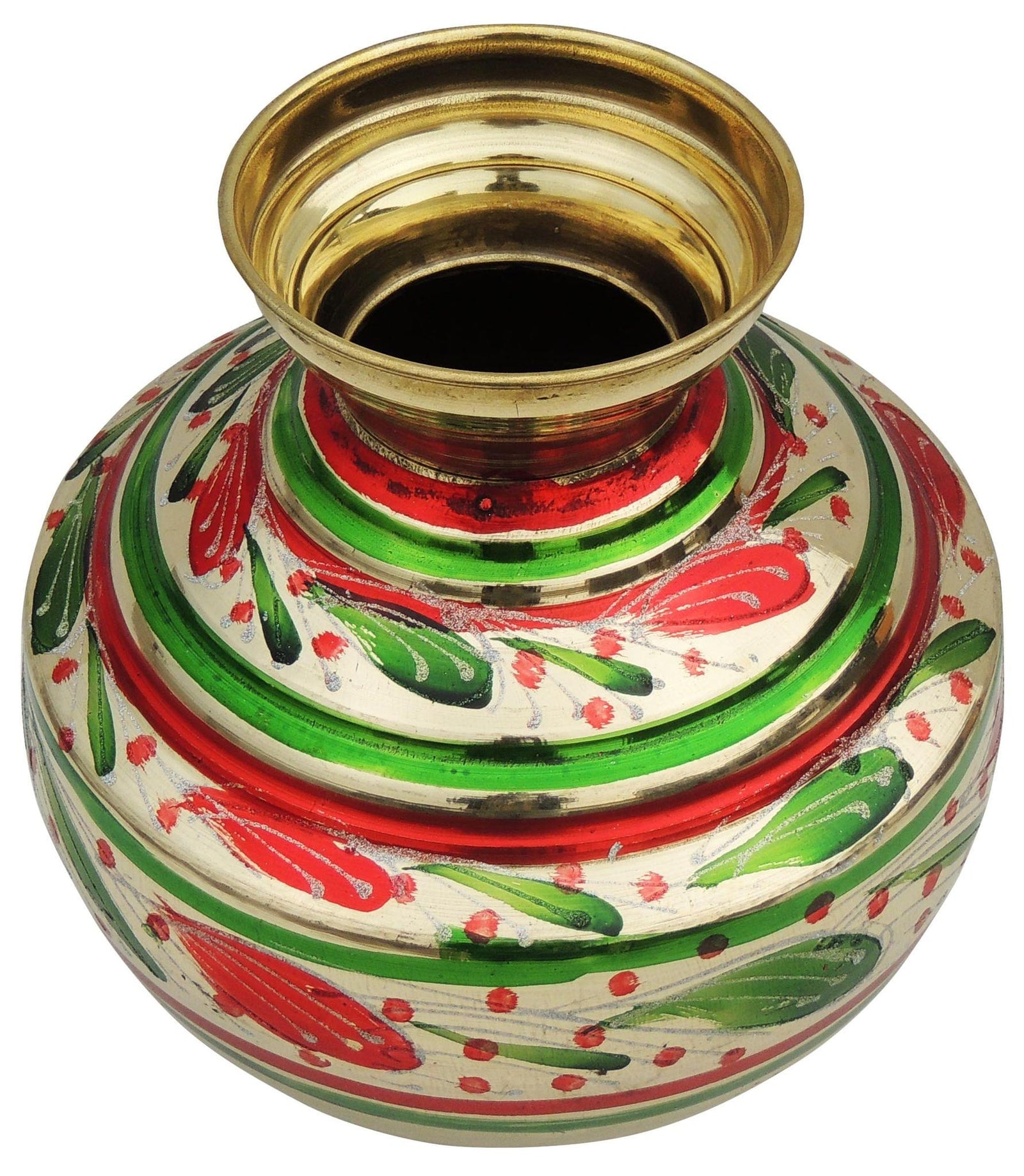Brass Matka 5.5 Liter 5.5 Liter — 9.8"
