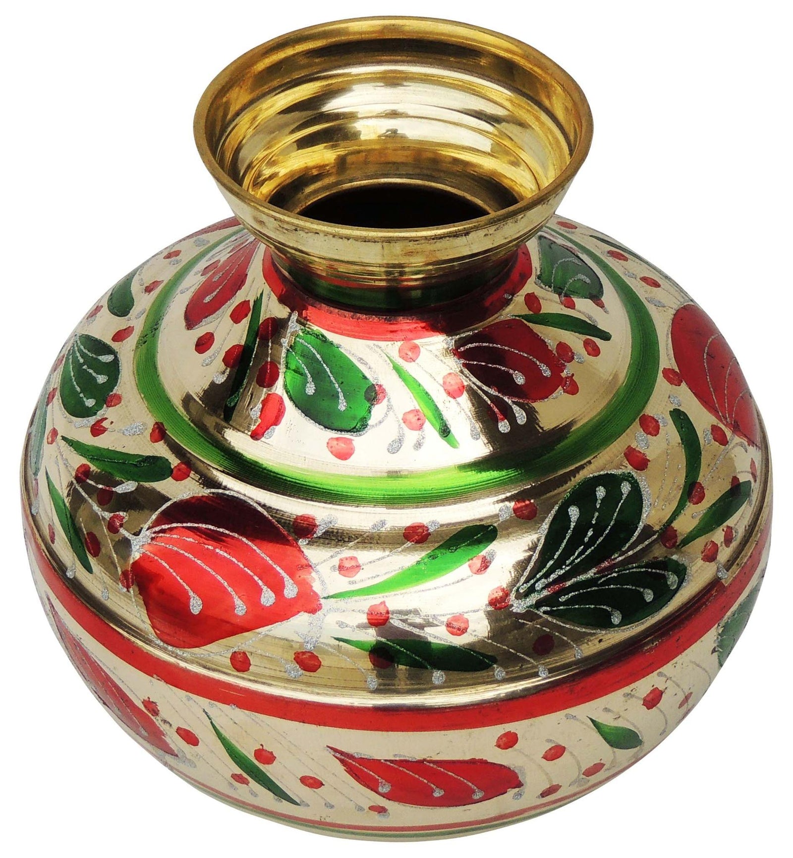 Brass Matka 7 Liter — 10"