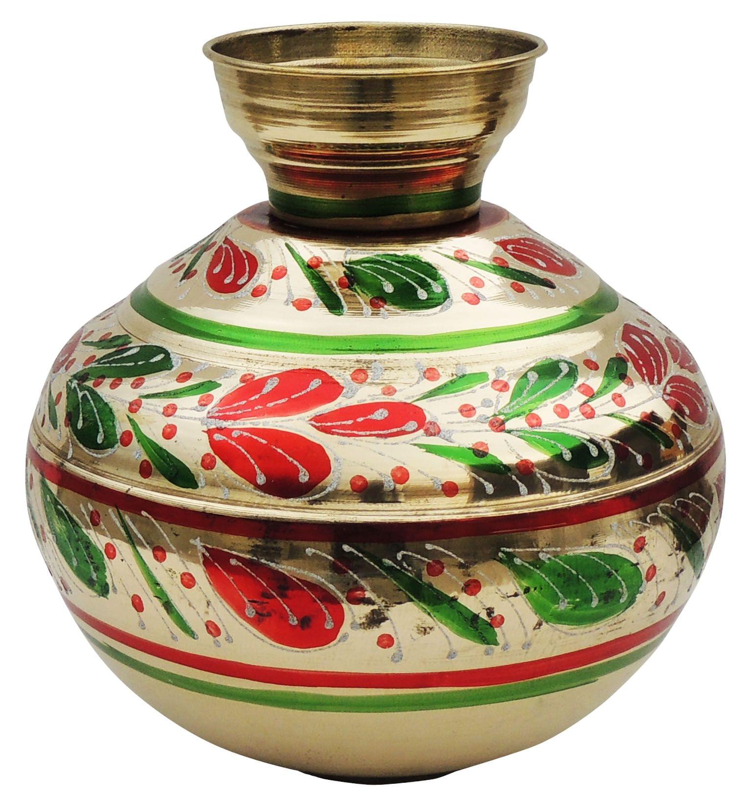 Brass Matka 10 Liter — 11.5"