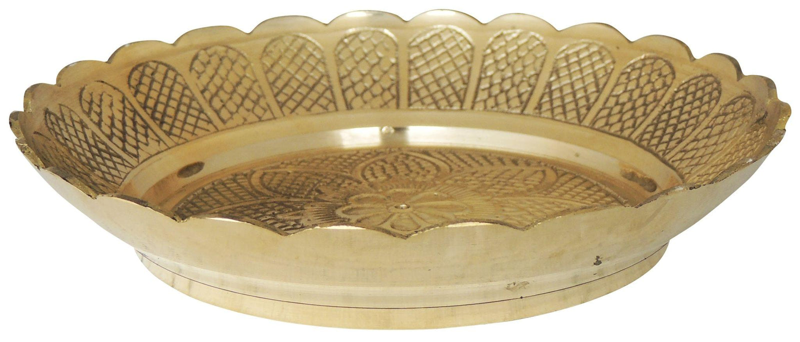 Brass Tortoise Plate No. 5.5 — 1.1"