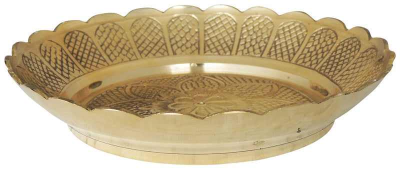 Brass Tortoise Plate No. 5.5 — 1.1"