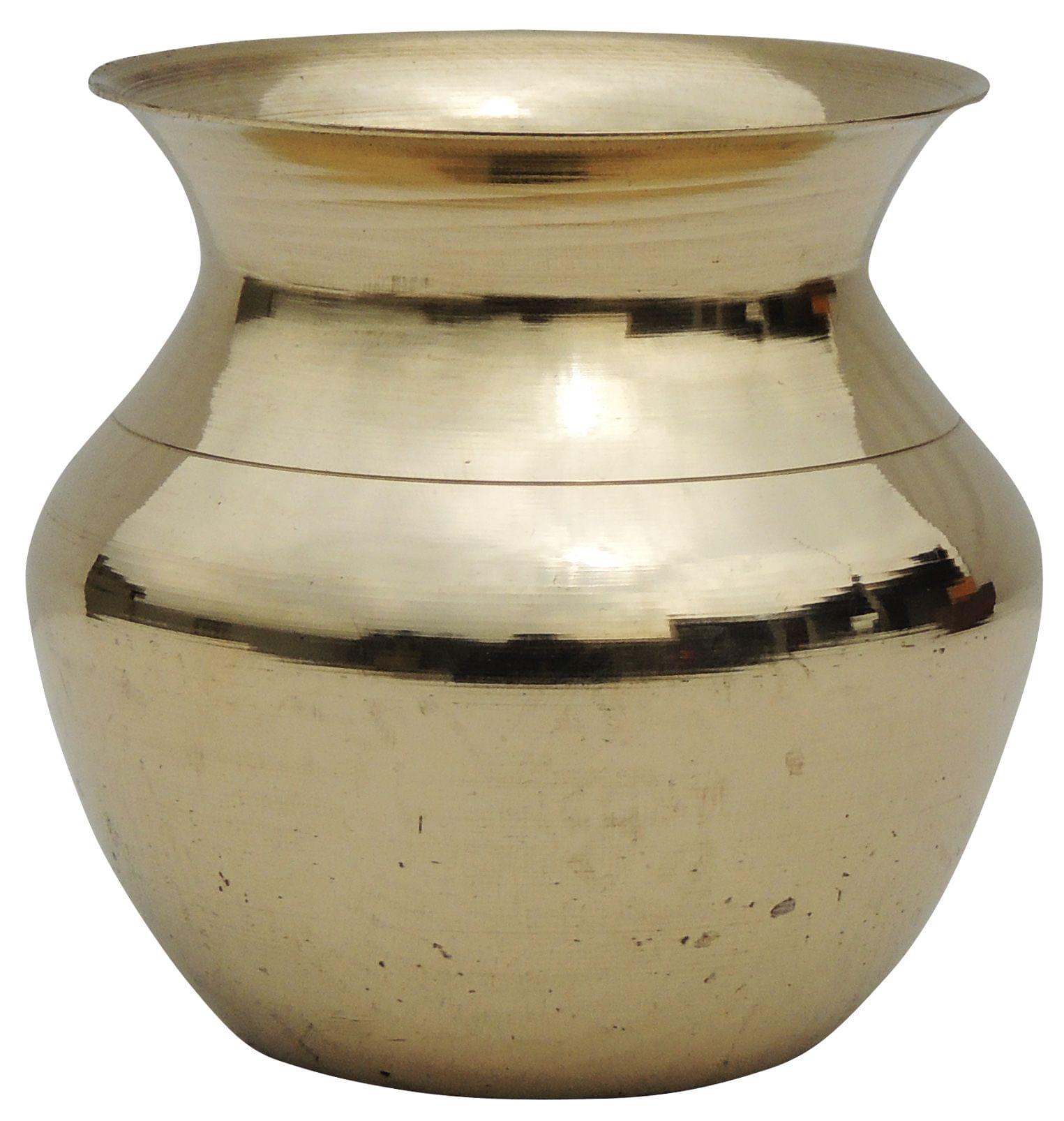 Brass Lota No. 4 , 300 ML — 3.4"