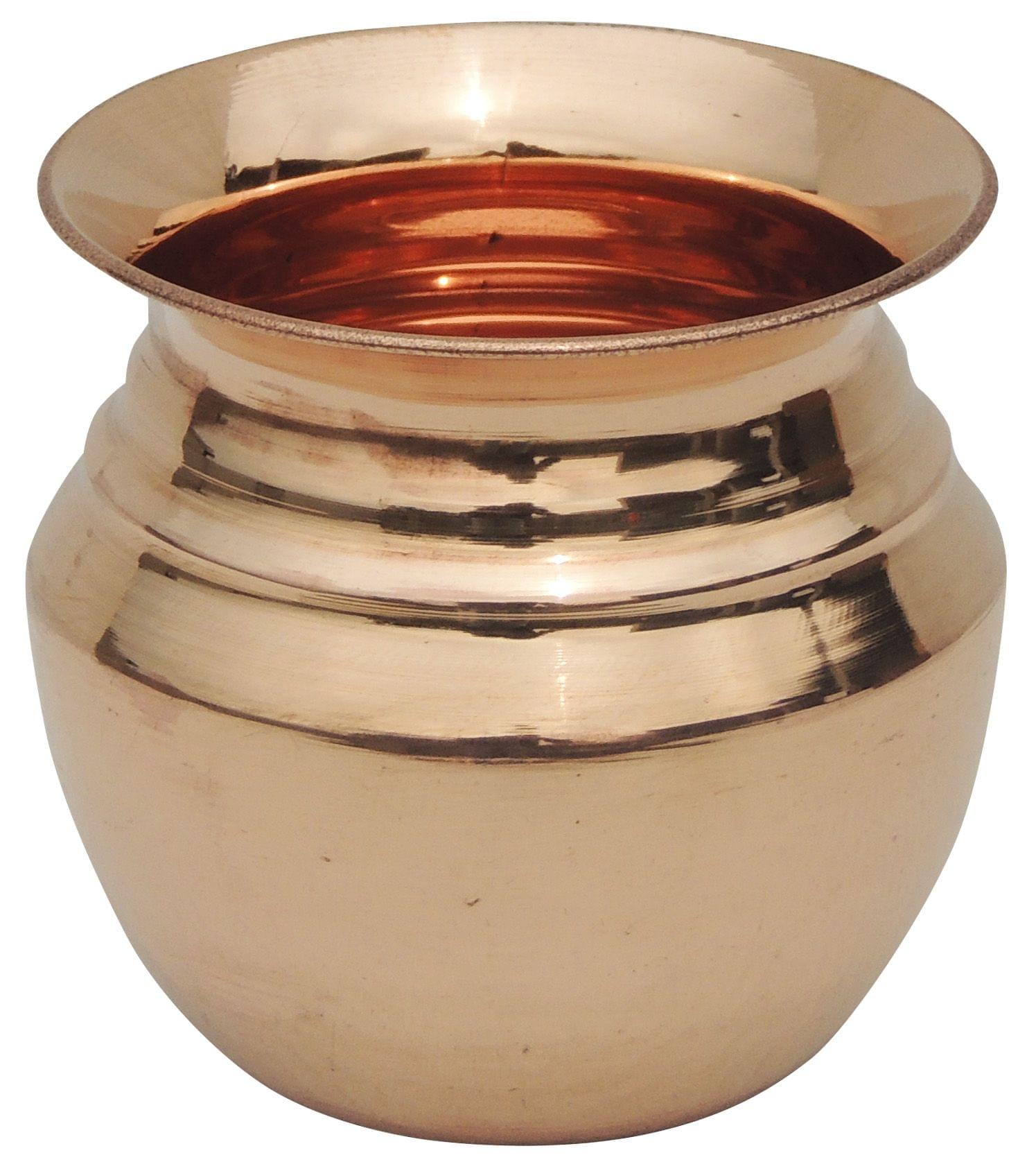 Copper Lota No. 6 , 400 ML — 3.5"