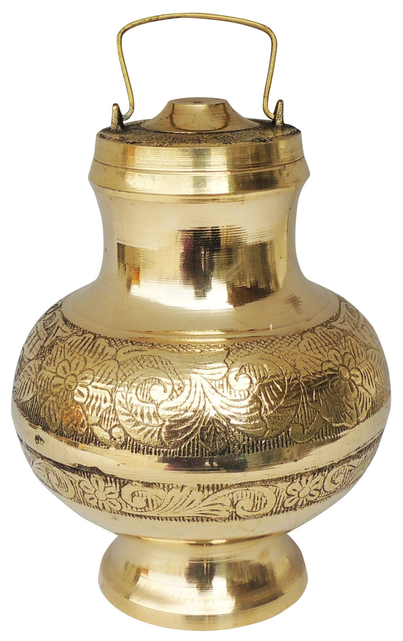 Brass Ganga Jali No. 2 - 1.4 Ltr — 9"