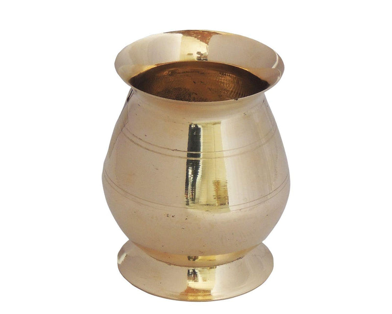 Brass Balam Lota No. 4 , 400 ML — 4"