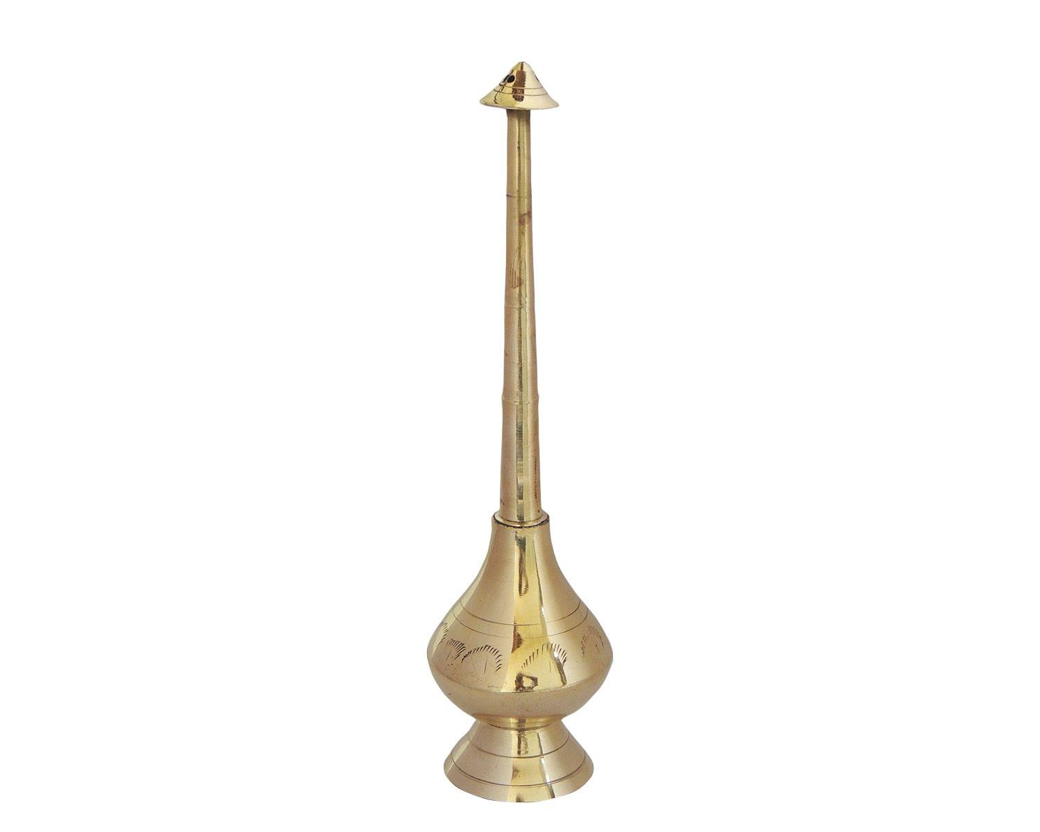 Brass Gulab Pash/Water Rosewater Sprinklers — 10.2"