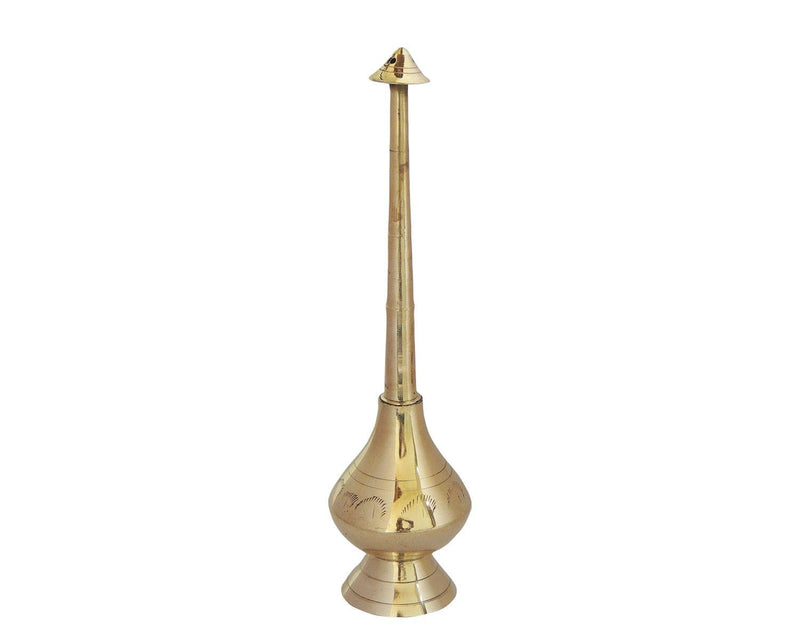 Brass Gulab Pash/Water Rosewater Sprinklers — 10.2"
