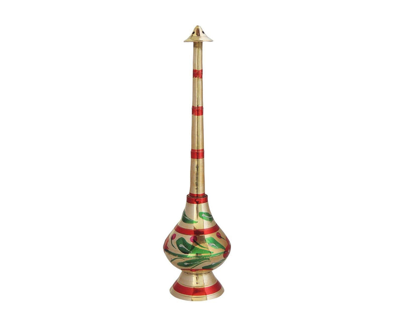 Brass Gulab Pash/Water Rosewater Sprinklers — 10.2"