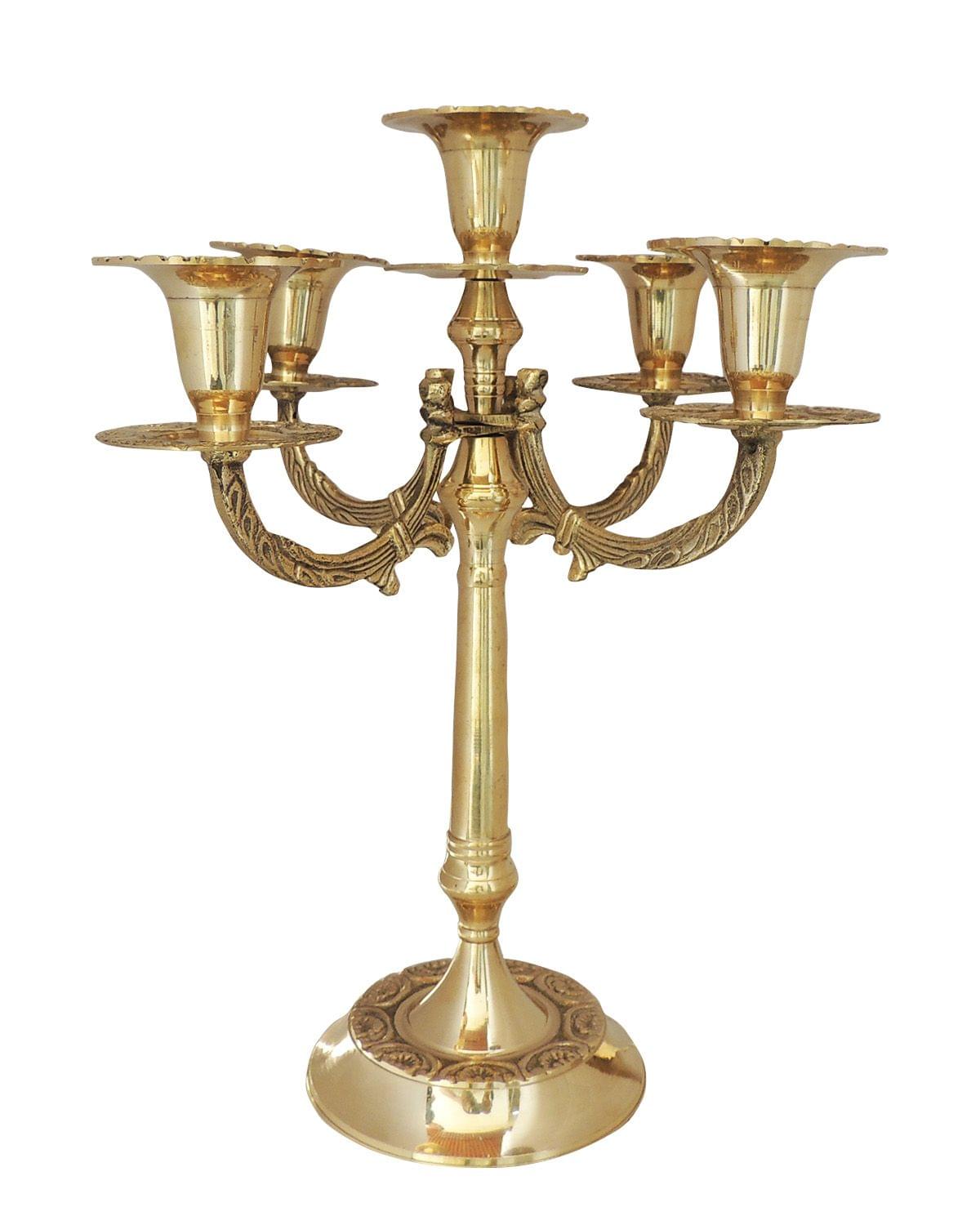 Brass Candle stand s — 12"