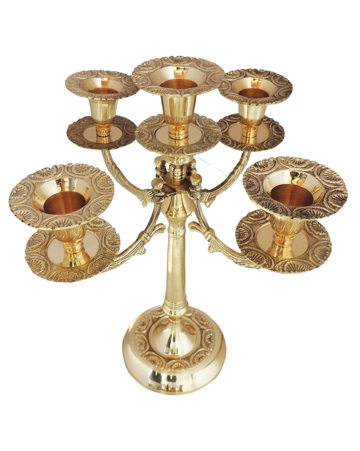 Brass Candle stand s — 12"