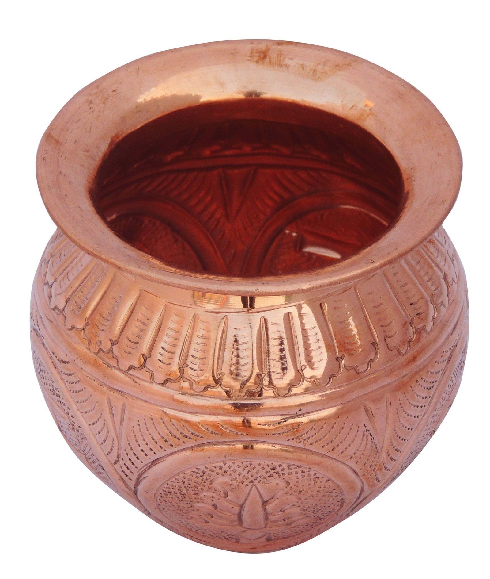 Copper Lota Chatai No. 8 , 450 ML — 4"