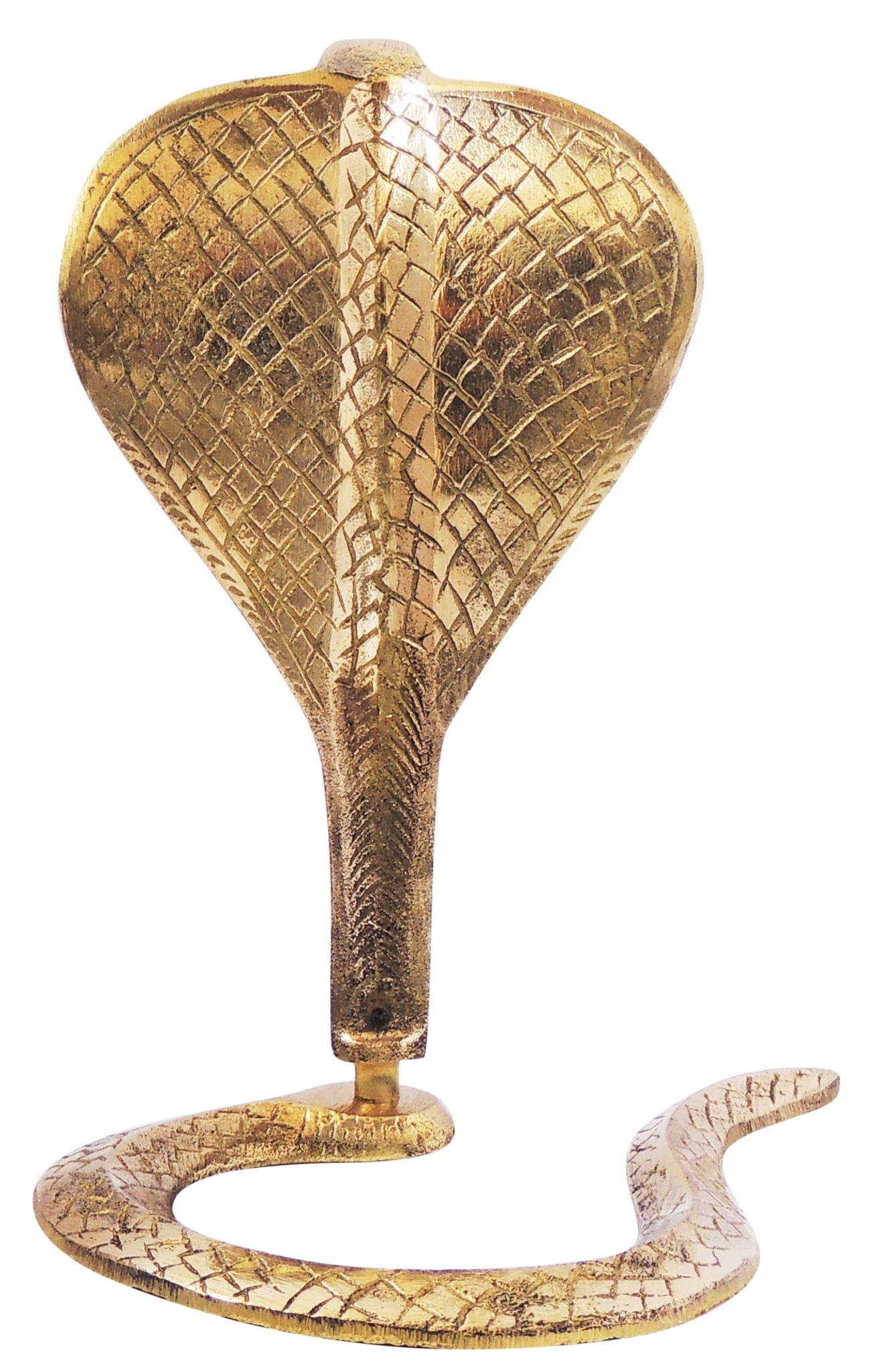 Brass Snake (for shivling) — 8"