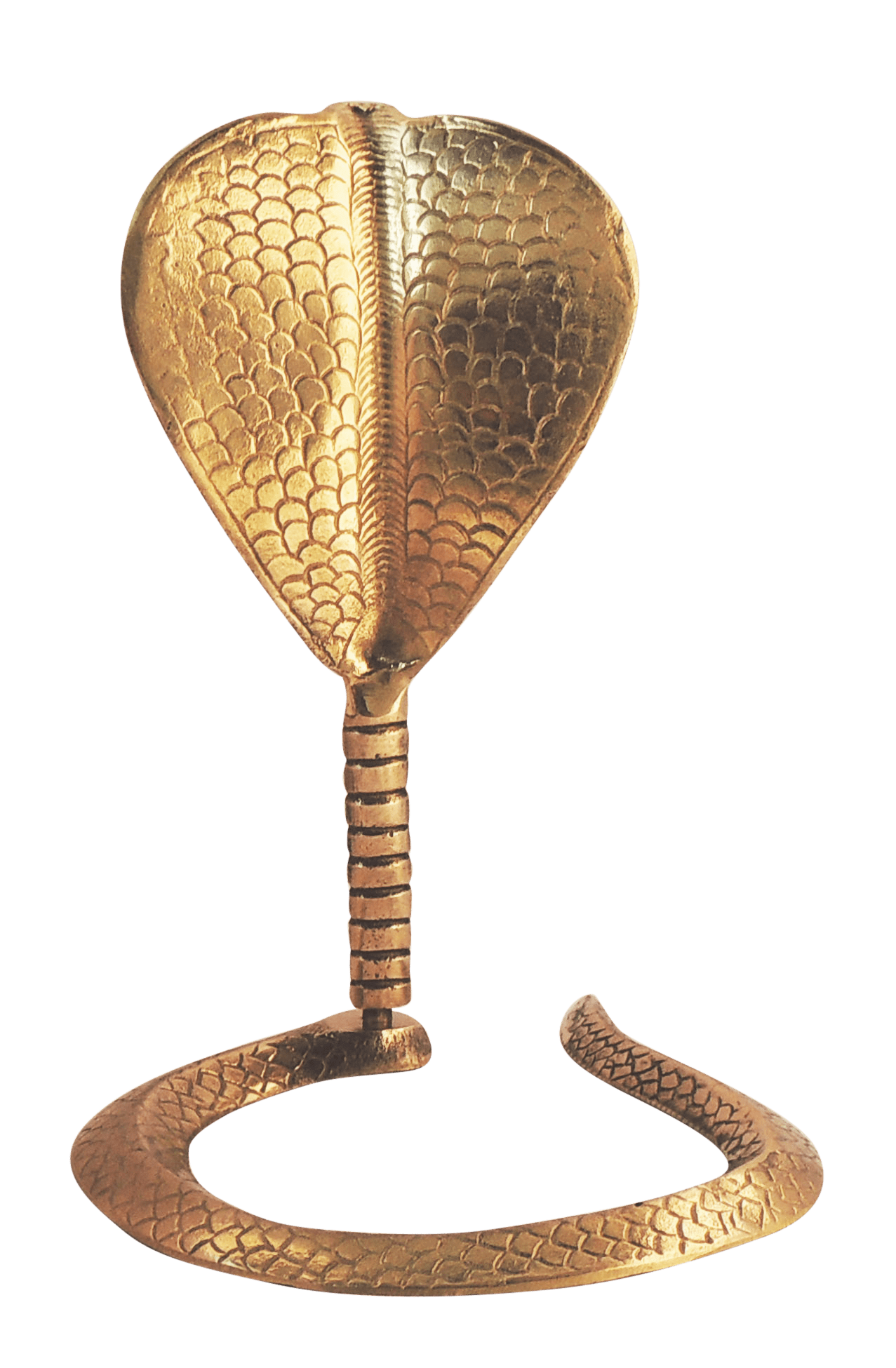 Brass Snake (for shivling) — 10"