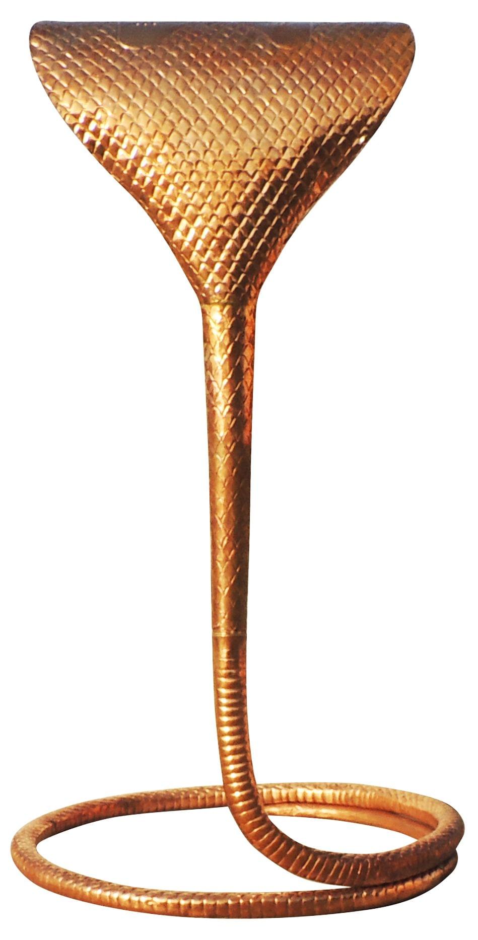 Copper Shivling Big Snake — 36.5"