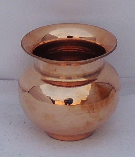 Copper Lota, 300 ML — 3.4"