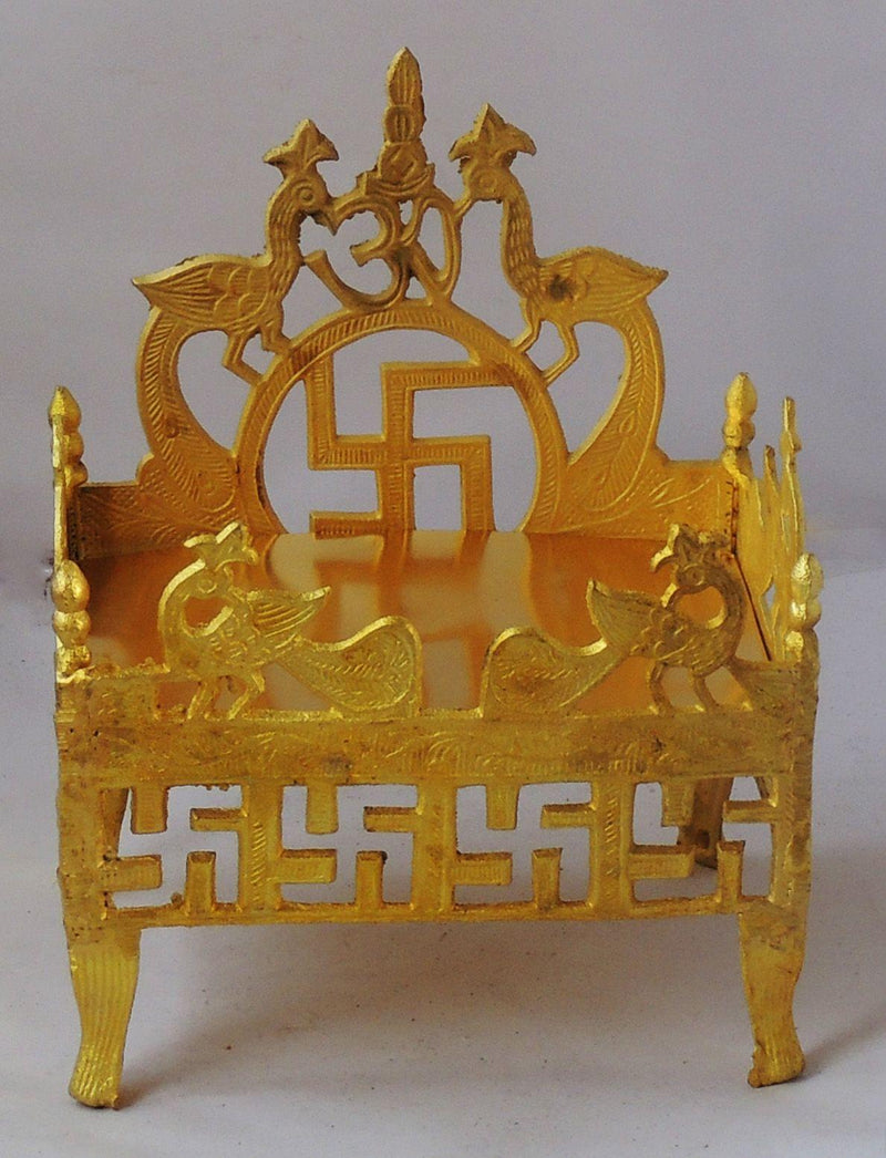 Brass Shingasan Dhalai For — 9.5"