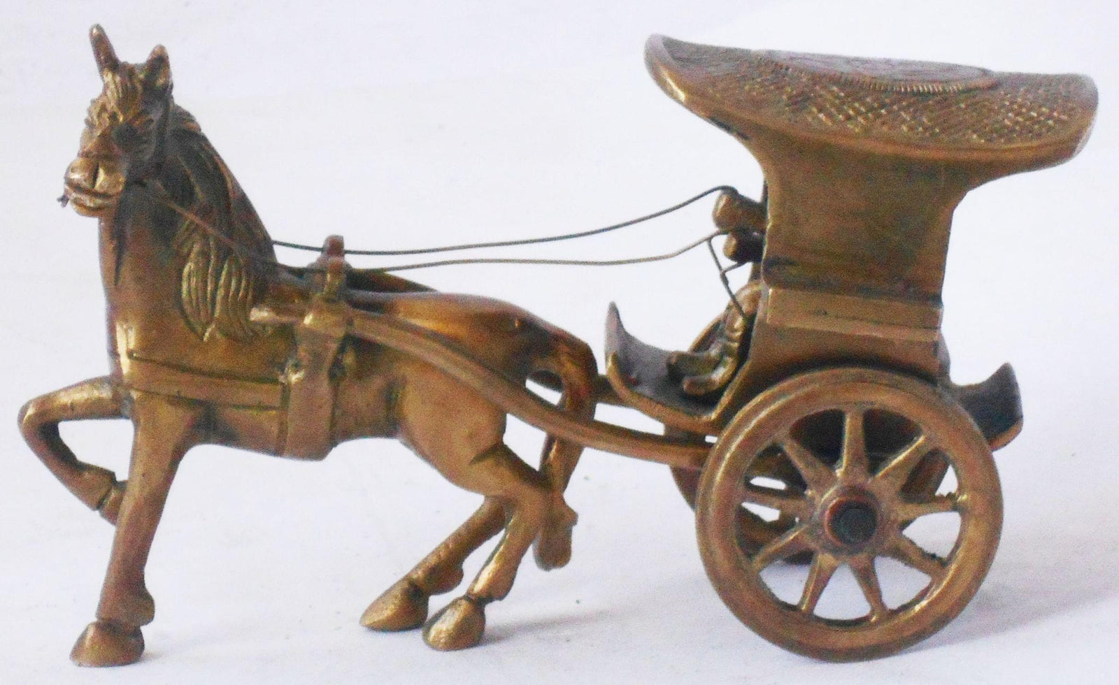 Brass Hourse Cart — 3.2"