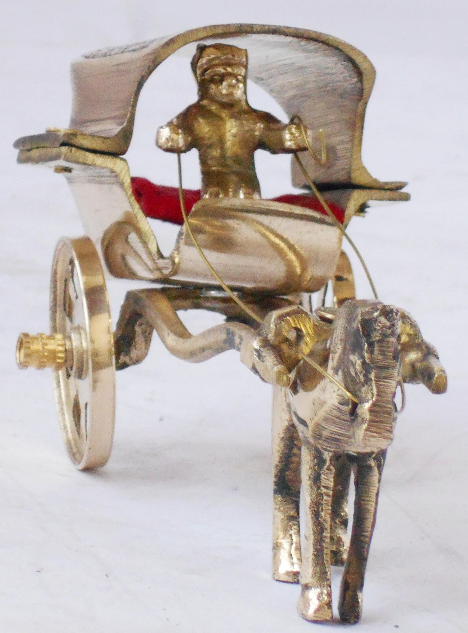 Brass Hourse Cart — 3"