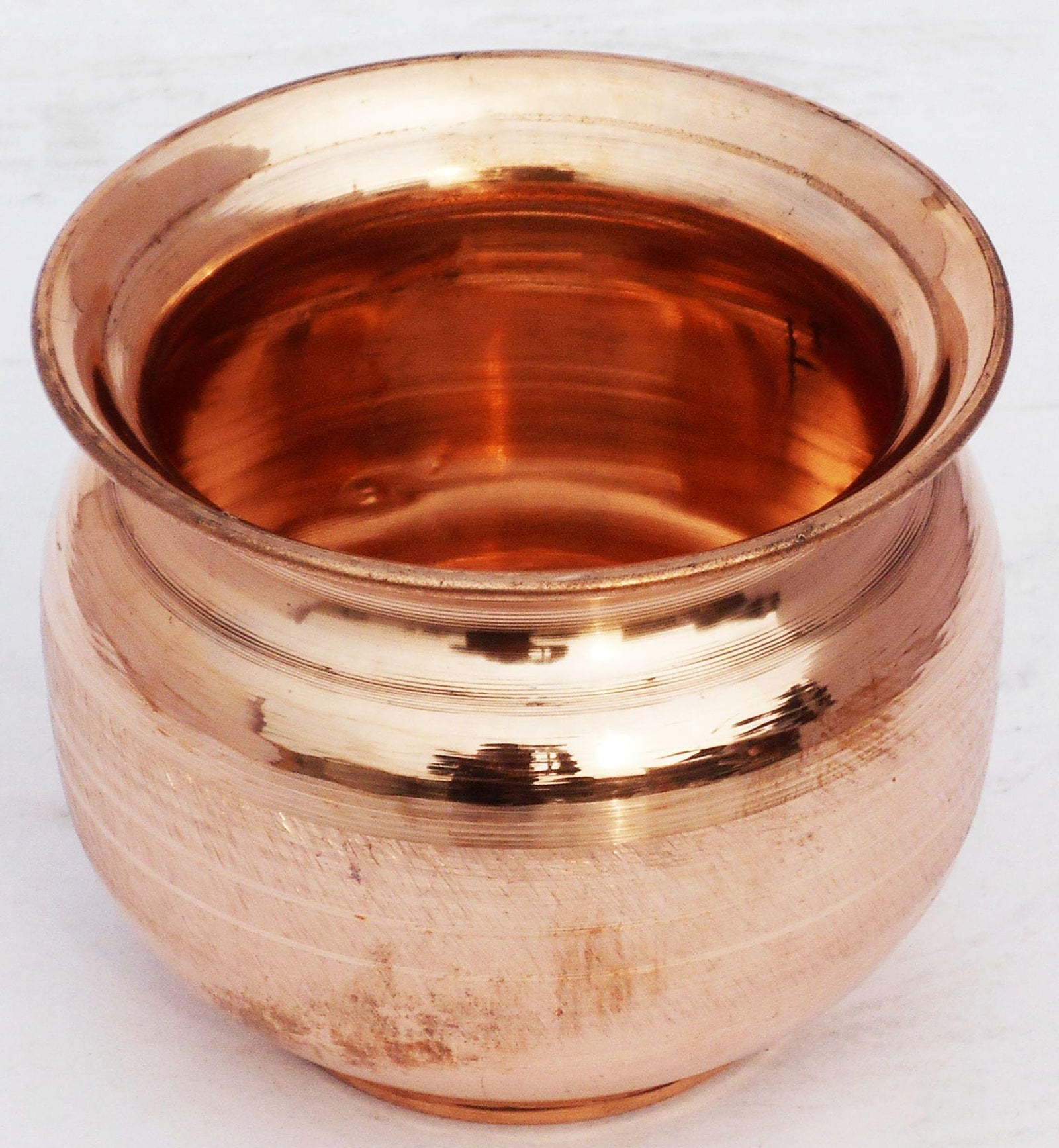 Copper Lota, 350 ML — 3.8"