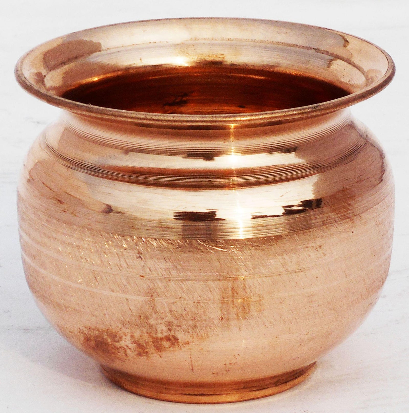 Copper Lota, 350 ML — 3.8"
