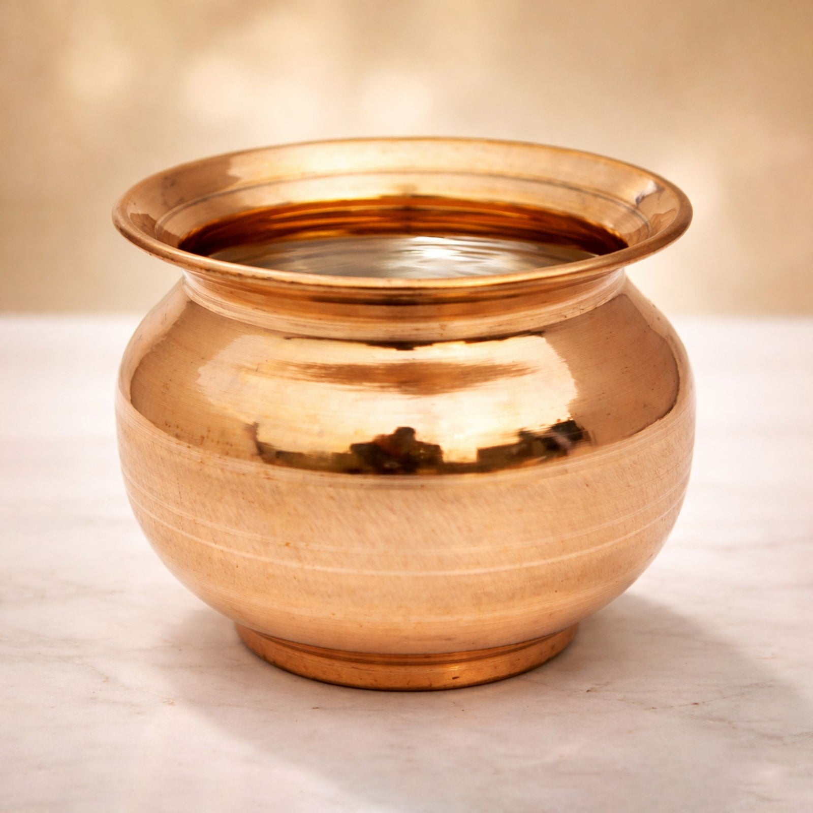 Copper Lota, 430 Ml — 3.5"