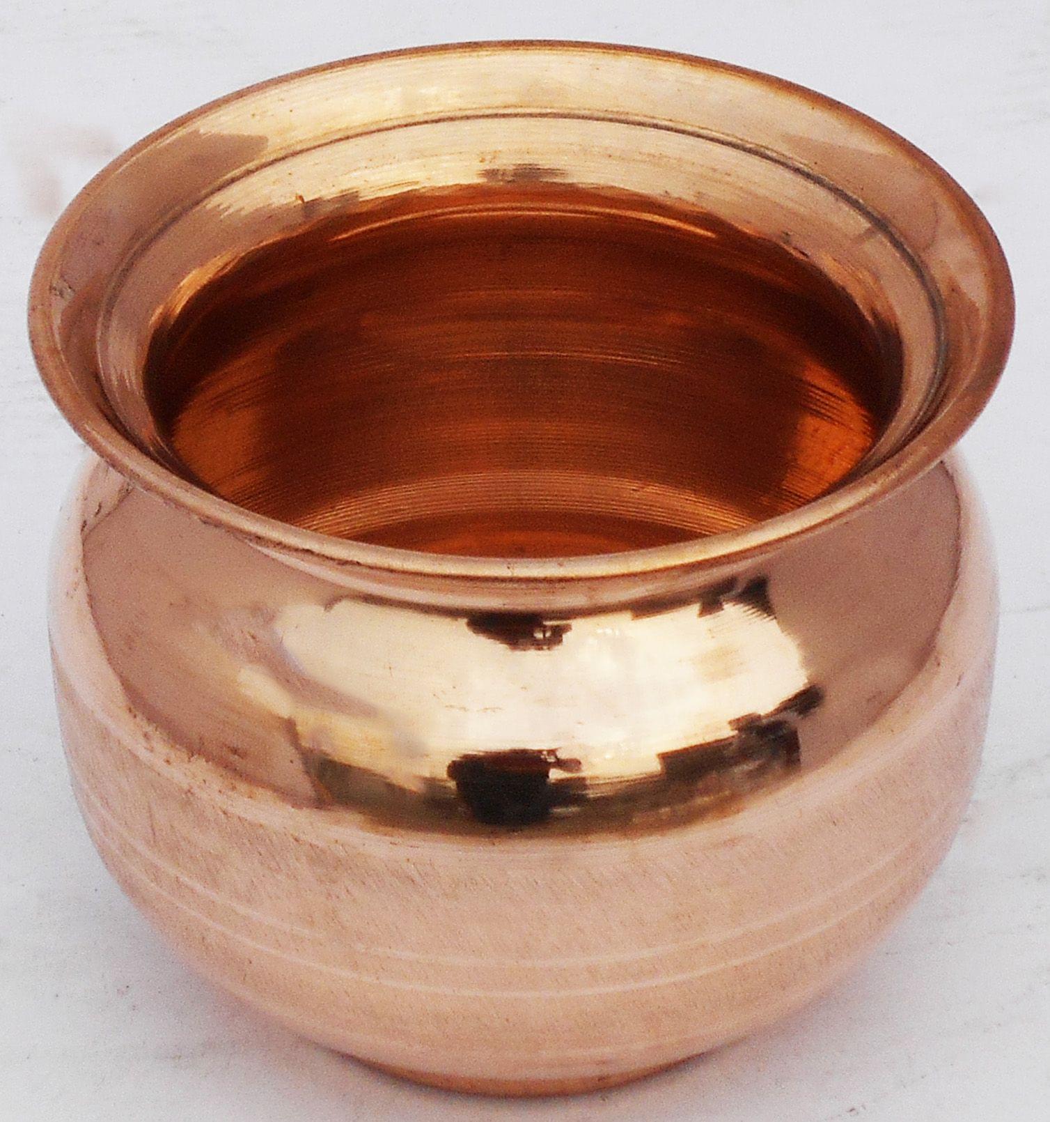 Copper Lota, 430 Ml — 3.5"