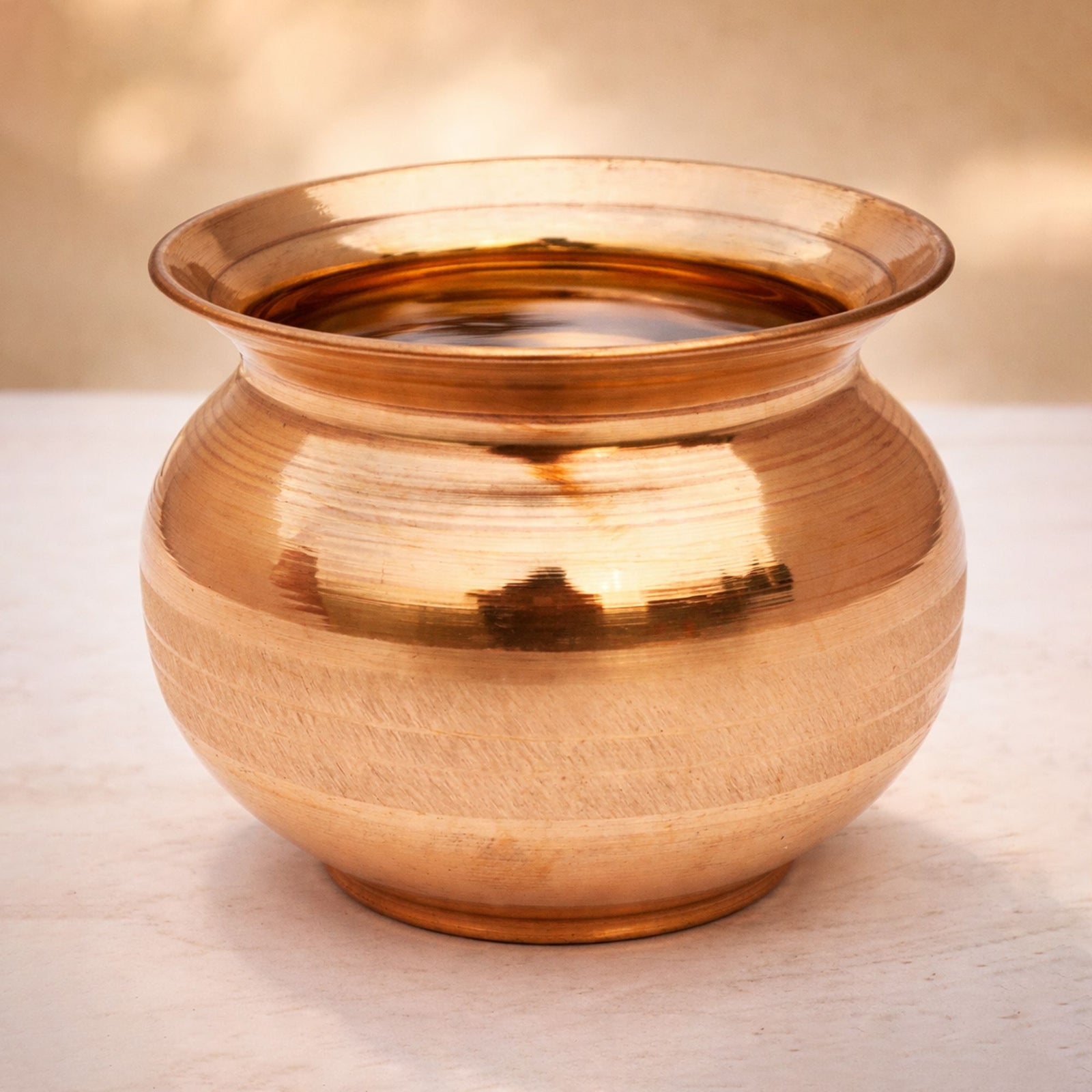Copper Lota, 700 ML — 4.5"