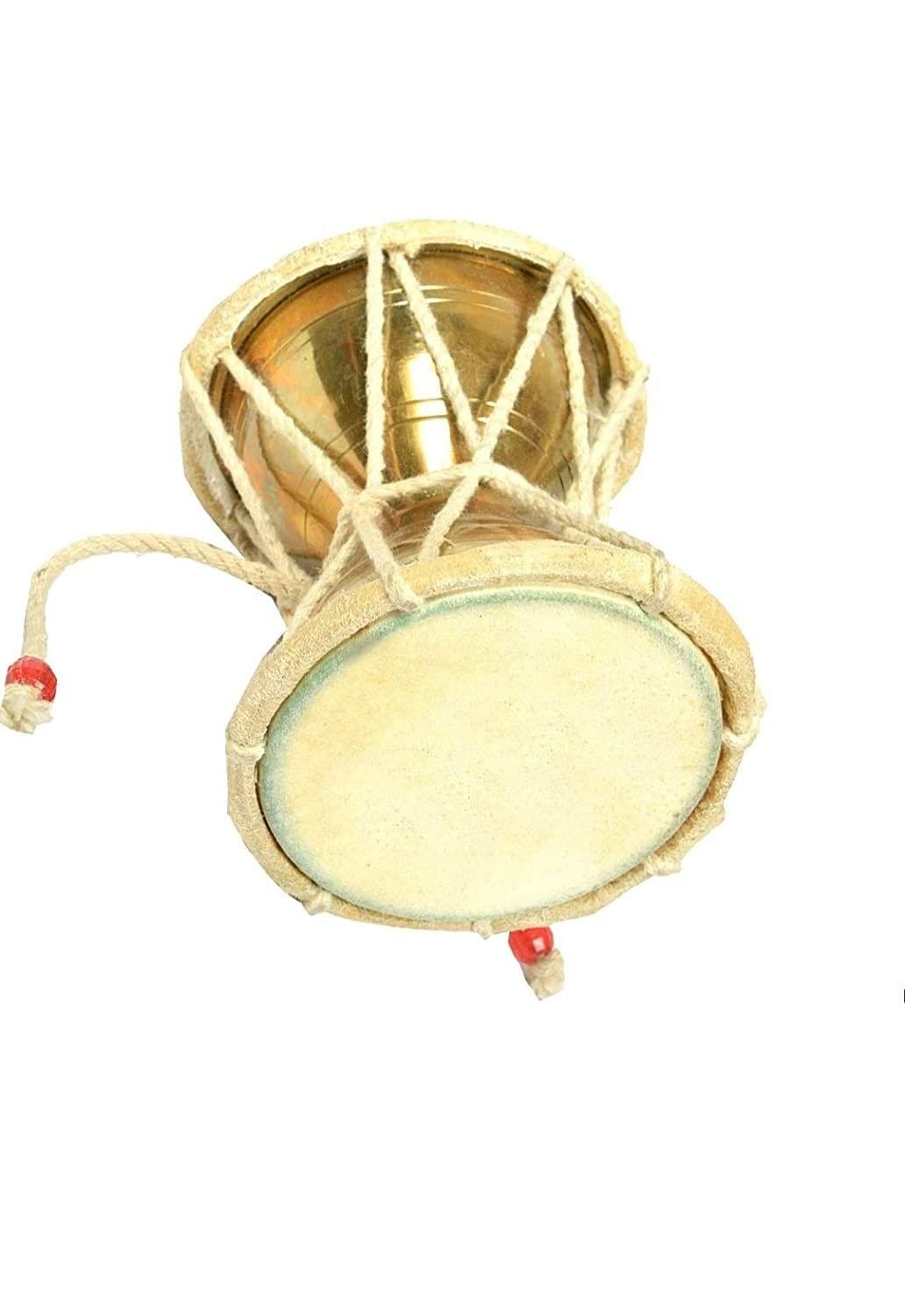 Brass Damru No. 2 — 3.6"