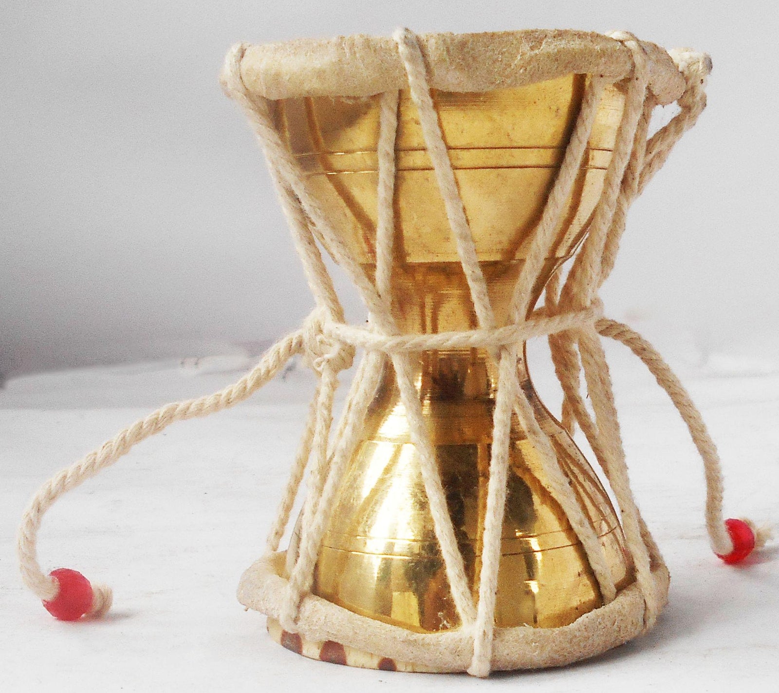 Brass Damru No. 2 — 3.6"