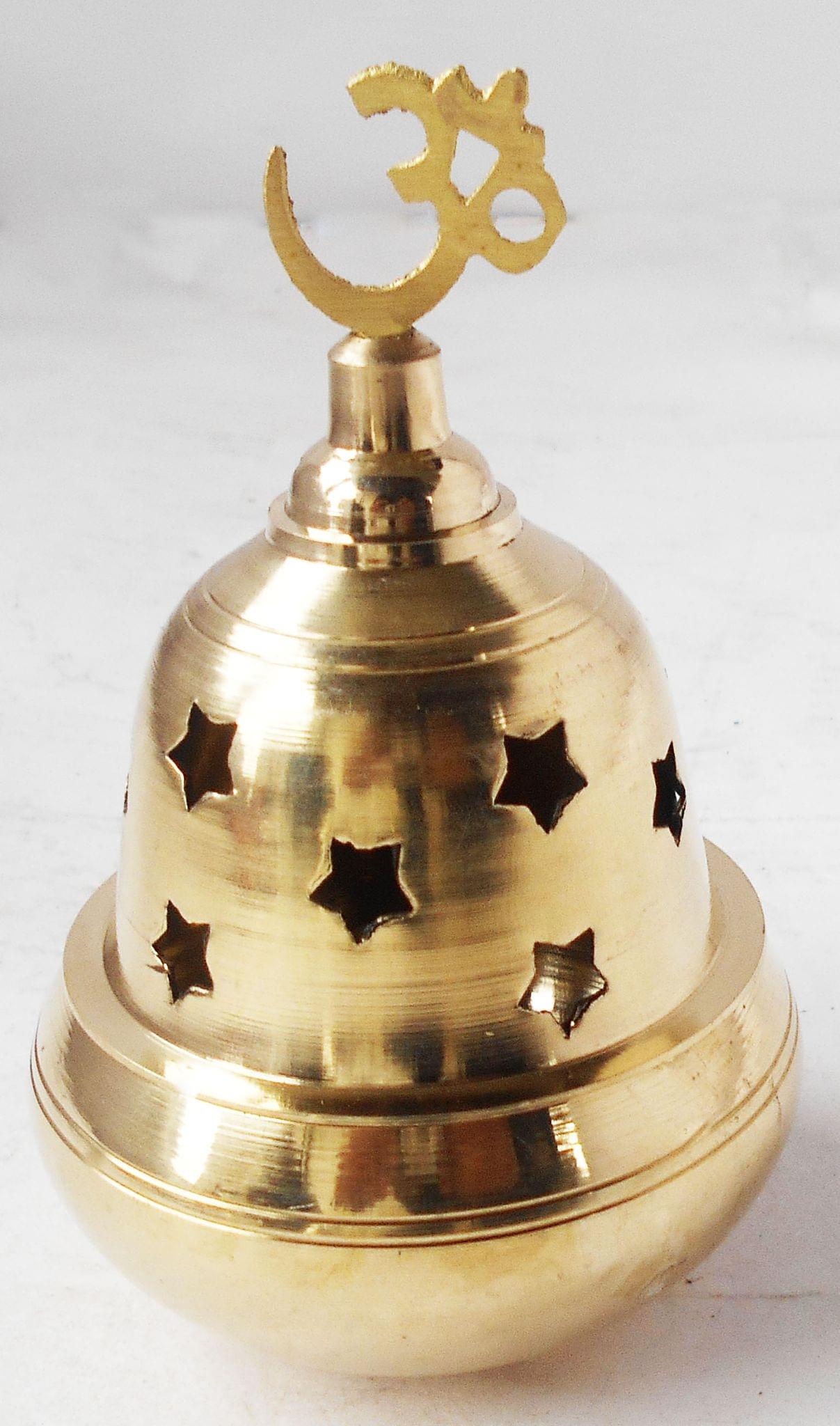 Brass Apple Goblet Deepak No. 3 — 4.5"
