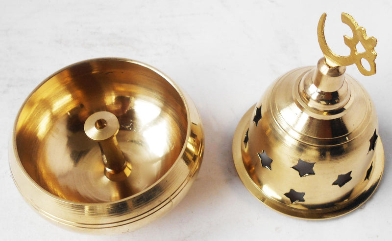 Brass Apple Goblet Deepak No. 3 — 4.5"