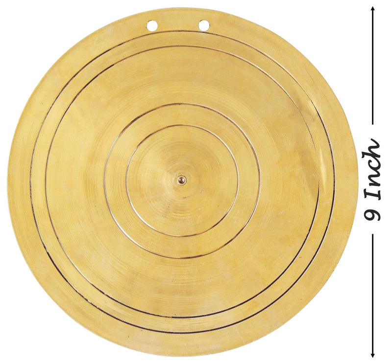 Brass Ghanta Ghadiyal — 9"