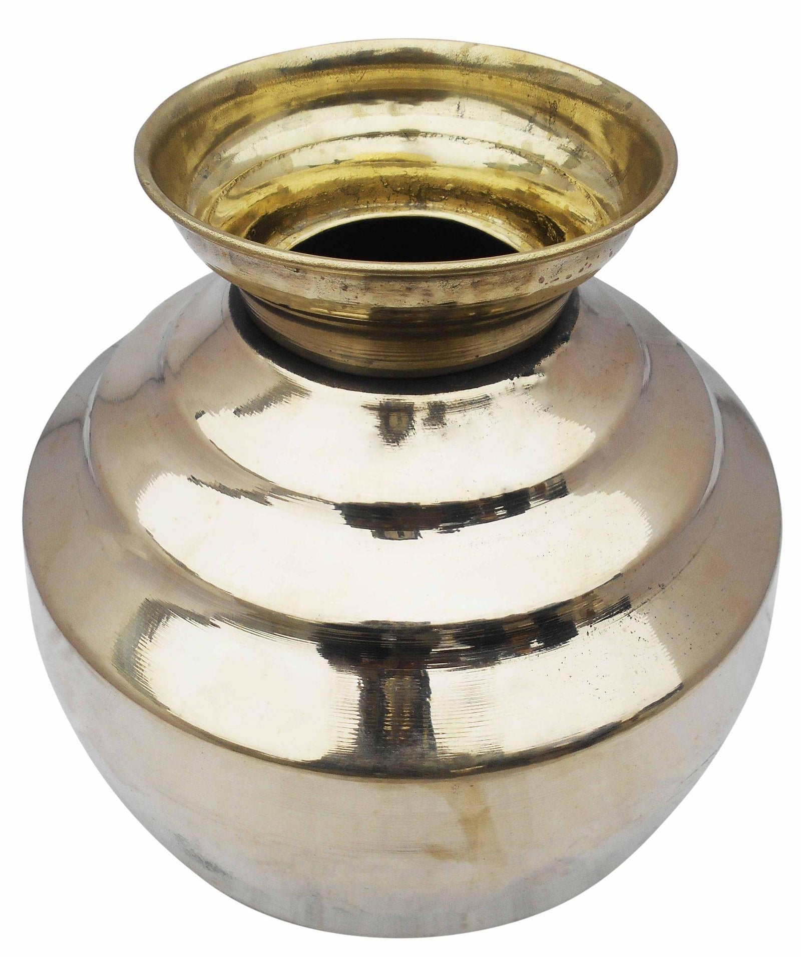 Brass Matka, 5 Liter — 9"