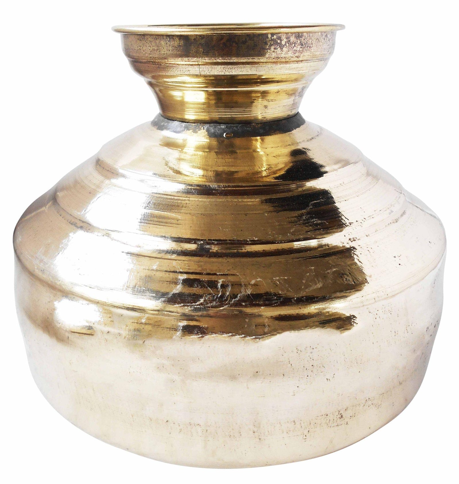 Brass Matka 6 Liter — 9"
