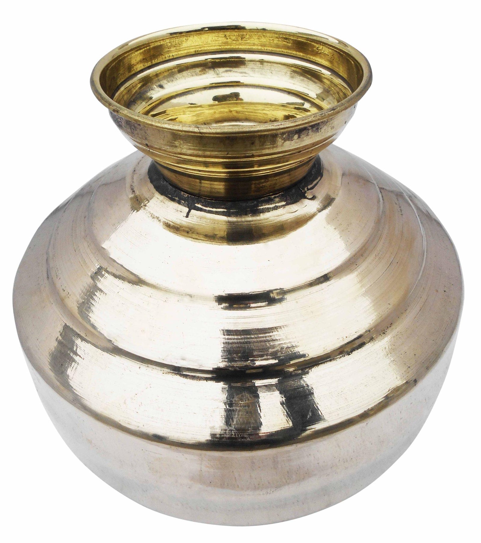 Brass Matka 6 Liter — 9"